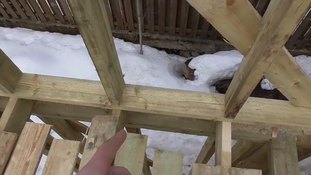 Мансардный этаж каркасного дома. Поселок Рахья. День 11. смотреть онлайн