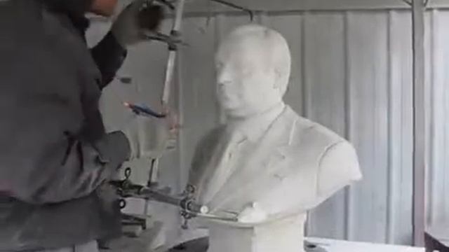 Бюст в граните от компании Скульптура Декор смотреть онлайн