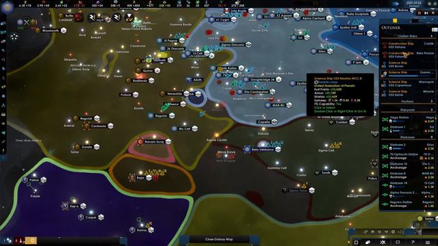 [28] Pushing the border - Stellaris 2.2 - Star Trek New Horizons - The Federation of Planets смотреть онлайн