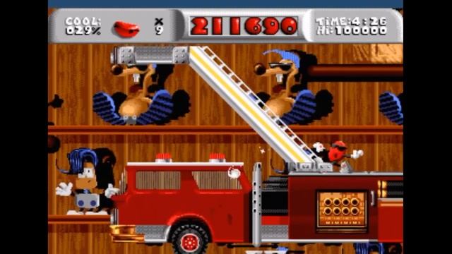 Sega Mega Drive 2 (Smd) 16-bit Cool Spot Level 7 Wound up