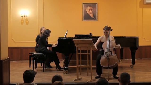 С.В.Рахманинов Соната g moll op.19. Мария Андреева (виолончель) Анастасия Богучарова смотреть онлайн