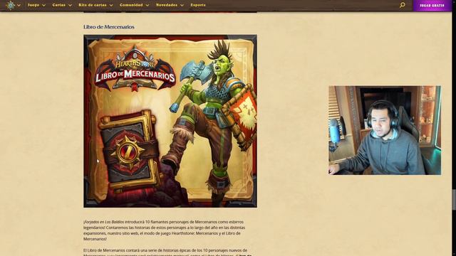 NUEVA INFORMACION SOBRE MERCENARIOS - HEARTHSTONE MERCEANARIOS NUEVO MODO DE JUEGO смотреть онлайн