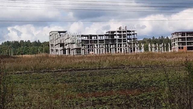 ЖК Миловский парк Уфа 04.09.19г Долгострой глазами проезжающих. Новостройки и Застройщики в Уфе