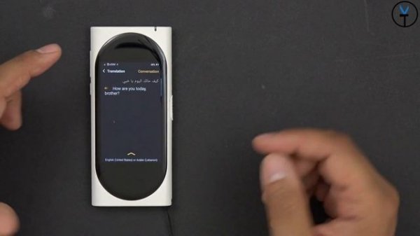 Langogo Genesis Portable AI Translator Global eSIM/HotSpot Up To Instant 105 Languages Translation