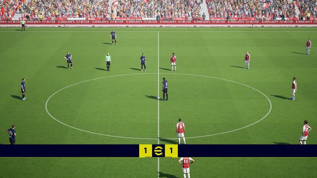 Efootball 2024 - New Update Version 3.3.0 | Arsenal vs Inter Milan | PC смотреть онлайн
