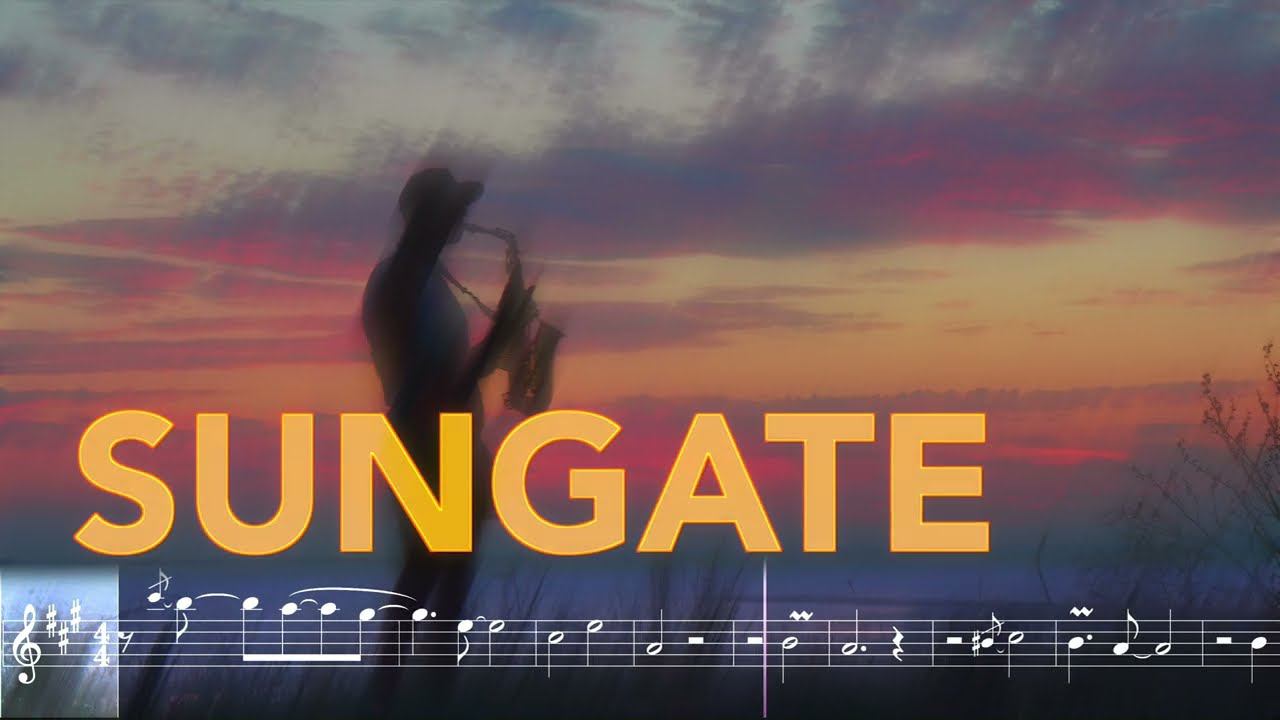 Tonystar & Syntheticsax - Sungate (Sheet Music For Saxophone Alto) Download At Sax1