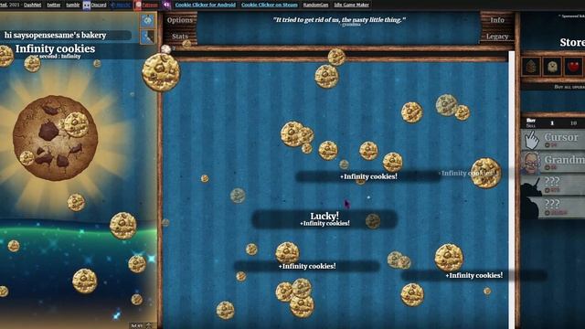 Cookie Clicker "Cookie Storm" Glitch смотреть онлайн