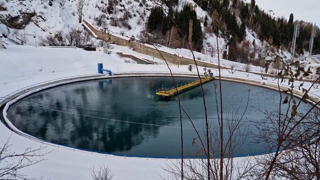 Чистейшая вода. Очистные сооружения. Медеу. Алматы - 1 Minute Story NS смотреть онлайн