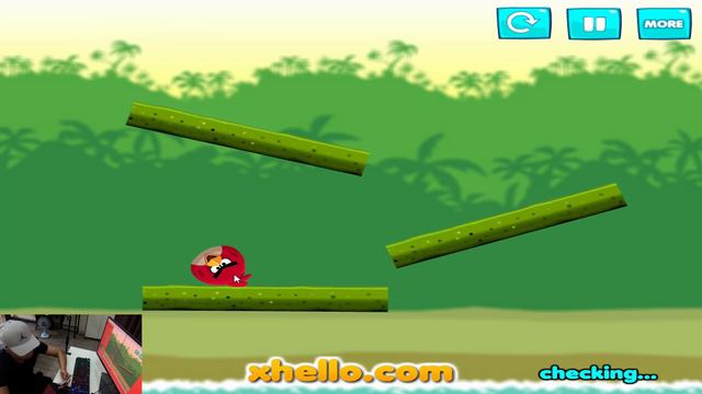 Angry Birds Kick Piggies - MAD PIGGIES KICK ALL SQUARE BIRDS AND RECTANGLE STELLA LEVEL! смотреть онлайн