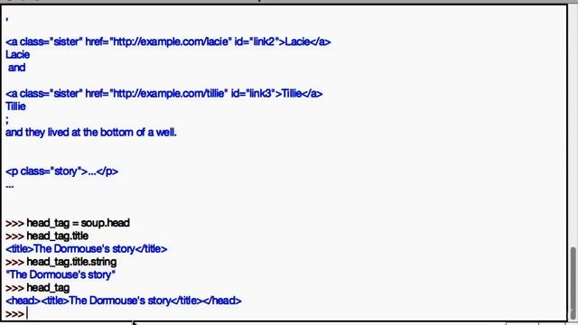 09 Beautiful Soup HTML Parsing 06 String and Parent смотреть онлайн