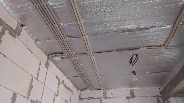 Электромонтаж одноэтажного дома, черновой, часть 3 смотреть онлайн