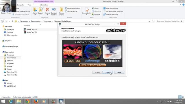 EFECTOS VISUALES Para Windows Media Player - Windows 7 / 8 / 10 смотреть онлайн