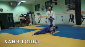 Дзюдо Броски на 2 кю синий пояс