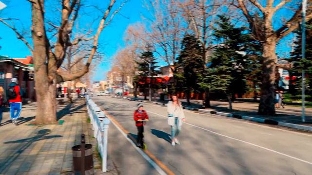 Анапа 2017 пешком по городу 23 марта смотреть онлайн