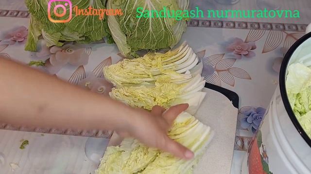 Чимчи.Корейски Чимчи. Самый легкий способ Чимчи. Қазақша рецепт. смотреть онлайн