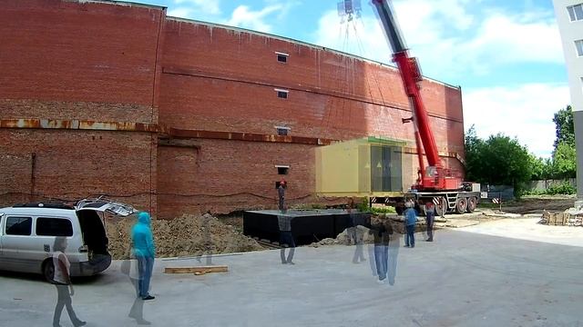 Монтаж подстанции (2БКТП- 10/0.4кв Блочная трансформаторная подстанция в бетонном корпусе) смотреть онлайн