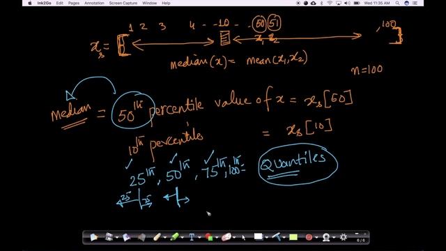 Introduction to Stastics | Percentiles and Quantiles смотреть онлайн