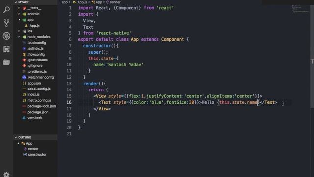 #11: React Native State | State In React Native Component (2019) смотреть онлайн