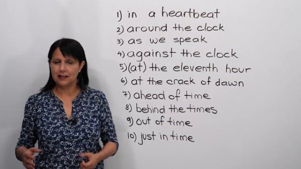 Learn 10 Time Expressions in English