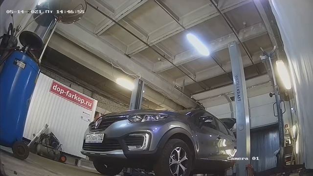 Установка фаркопа на Renault Kaptur 2020 год. MOTODOR, арт. 91711-A смотреть онлайн