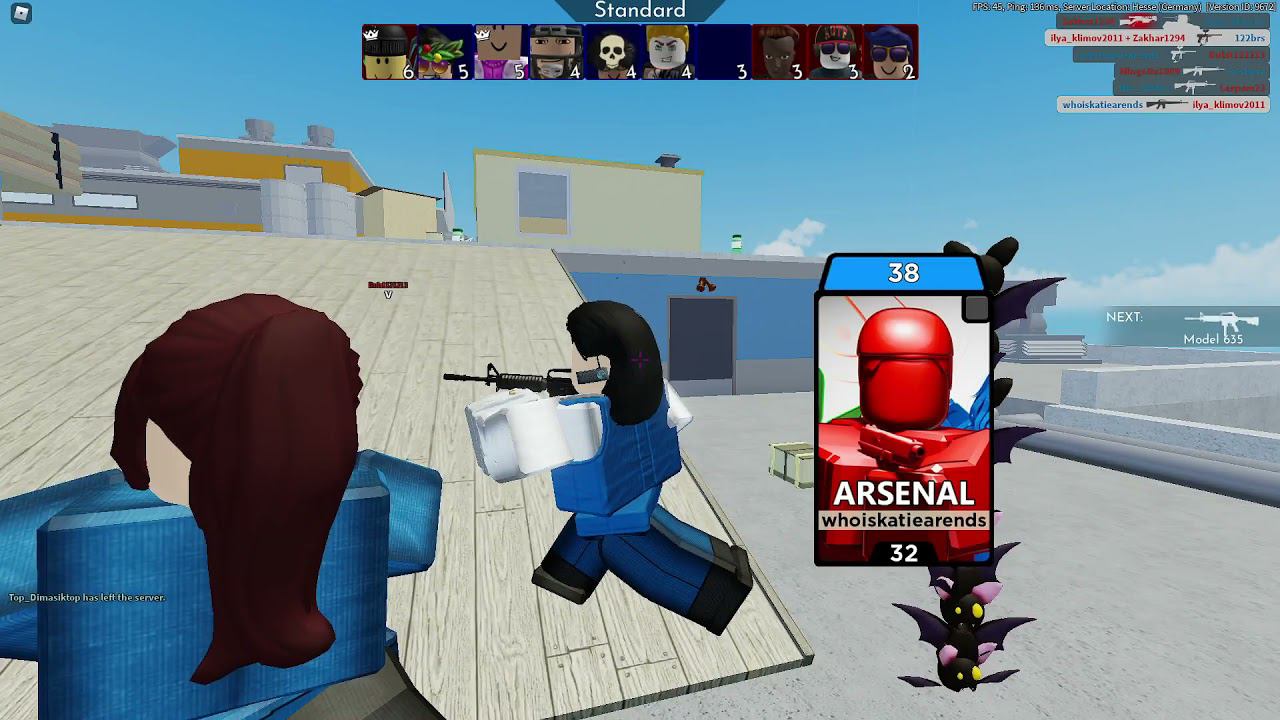 АРСЕНАЛ РОБЛОКС смотреть онлайн