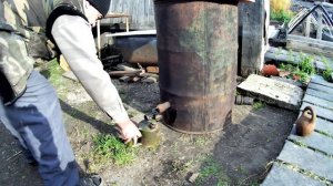 Холодное копчение рыбы в домашних условиях в бочке на 200литров!!!!26.10.18