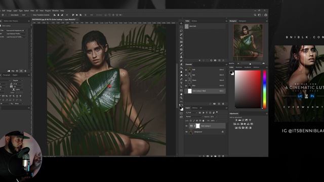 How to Load and Use LUTs in Photoshop Walk-through | Everwarmth Cinematic LUTs Pack смотреть онлайн