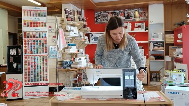 Macchina per cucire JUKI HZL UX8 Kirei смотреть онлайн