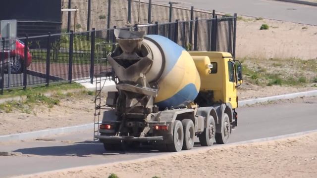 9 Бетономешалок на стройке. смотреть онлайн