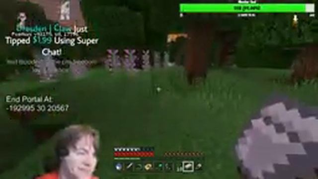 Walking 200,000 Blocks To Beat Minecraft Without Going To The Nether смотреть онлайн