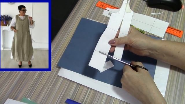 Сарафан БОХО. Моделируем сарафан. смотреть онлайн