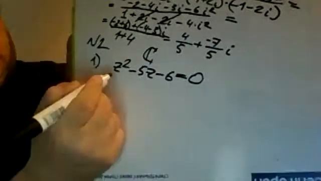 Техн-1 Подготовка к СР Компл.числа смотреть онлайн