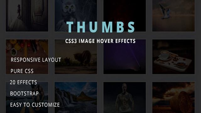 THUMBS - Image Hover Effects | Codecanyon Scripts and Snippets смотреть онлайн