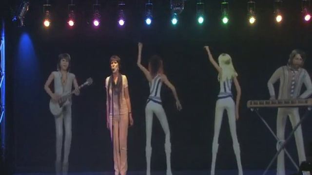 ABBA The Museum, song with hologramm смотреть онлайн