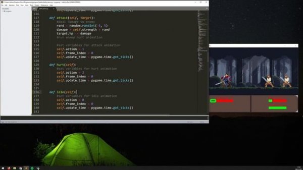 Python Final Fantasy Style RPG Battle Beginner Tutorial In Pygame | Source Code