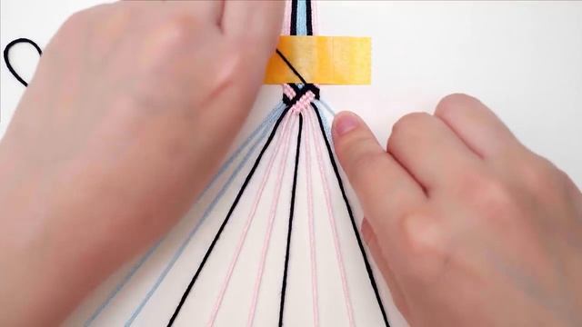 Ribbon Swirl Weave Macrame Friendship Bracelets | Easy Tutorial for Beginners смотреть онлайн