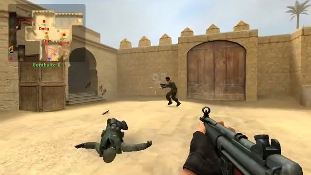 Counter-Strike: Source Gameplay On Intel 946GZ / GMA 3000 смотреть онлайн
