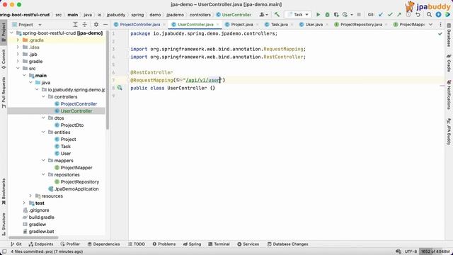 Coding assistance for Spring Data repositories, DTOs and MapStruct mappers | JPA Buddy смотреть онлайн