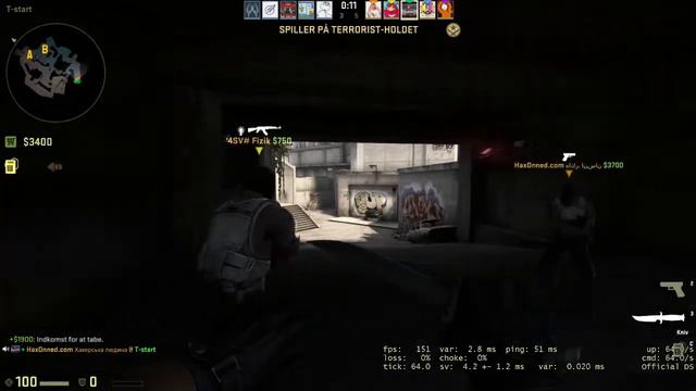 CS GO Troll Overpass (Dansk) смотреть онлайн