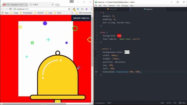 Design UI box & Convert it to code HTML,CSS,jQuery смотреть онлайн