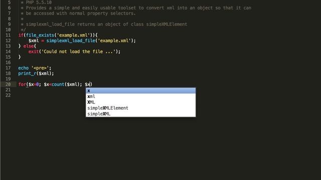 XML with PHP смотреть онлайн