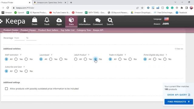 Amazon Dropshipping Product Hunting Through Keepa Price Tracker | Find Drop Shipping Products Urdu смотреть онлайн