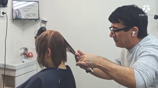 женская стрижка каре смотреть онлайн