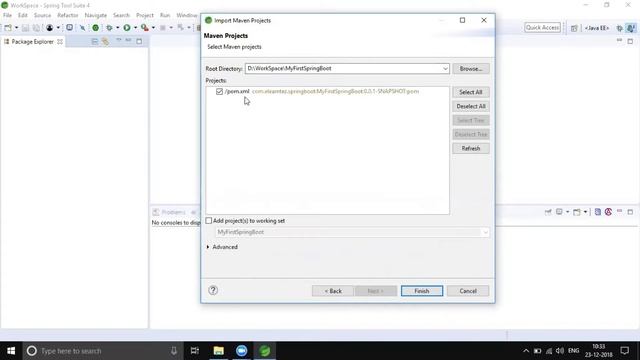 Import Maven Project into Eclipse/STS смотреть онлайн
