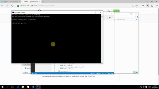 Angular 2 In Visual Studio Code and Visual Studio смотреть онлайн