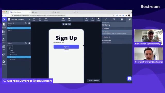 Build a Low-Code Email/Password Xano Auth with Draftbit смотреть онлайн