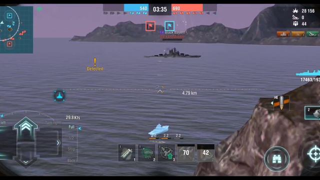 World of Warships Blitz: Black Haunghe смотреть онлайн