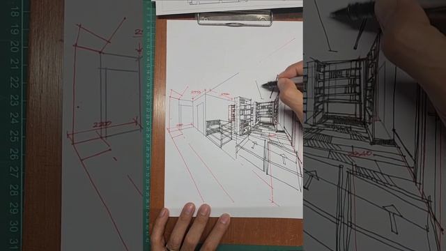 #library #sketch #design #interiordesign #perspective смотреть онлайн