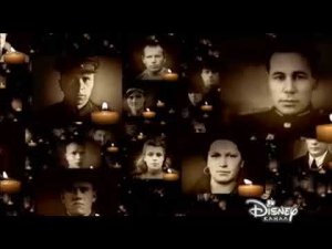 Светлой памяти павших в борьбе против фашизма. Минута молчания (Канал Disney, 9.05.2019)