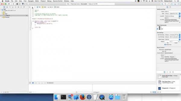 Синтаксис Objective - C 1